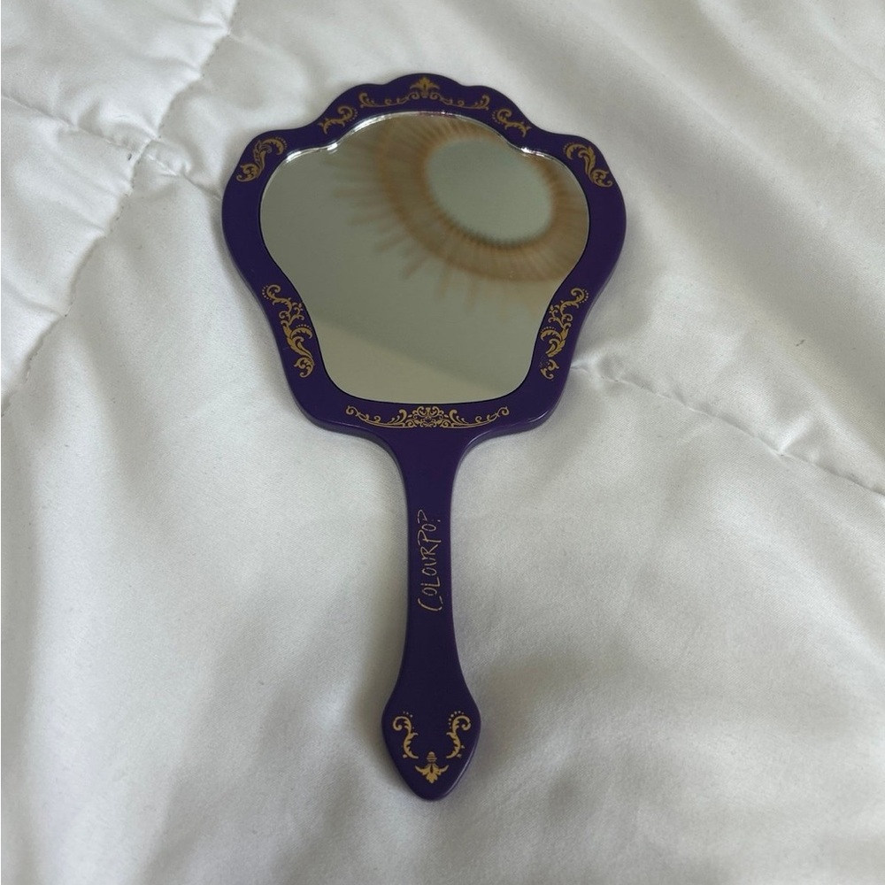 Purple and Gold Snow White Colourpop Mirror